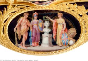Sword (detail) — James Thomas Morisset