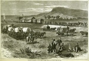 Railroad Building On The Great Plains