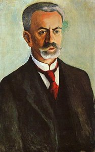 Portrait Of Bernhard Koehler — August Macke