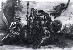 The Judgement Of Paris — Claude Lorrain (claude Gellée), Baroque
