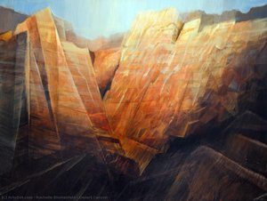 Desert Canyon — Rochelle Reznik Blumenfeld