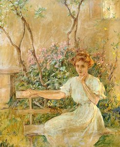 The Garden Seat — Robert Lewis Reid