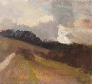 North From Butser Hill Ii, November 1994 — Annabel Gault