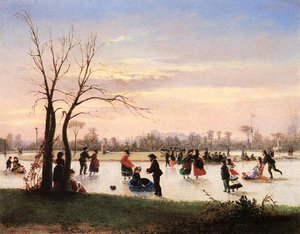 Ice Skating At Twilight — Conrad Wise Chapman