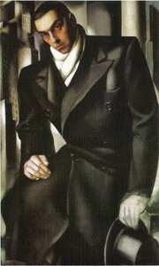 Portrait Of A Man, Unfinished — Tamara De Lempicka