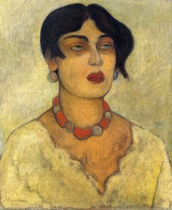 Portrait Of Guadalupe — Diego Rivera, Realism