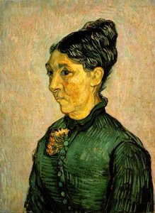 Portrait Of Madame Trabuc — Vincent Willem Van Gogh, Post-impressionism