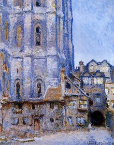 The Cour D'albane — Claude Monet