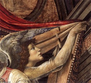 San Barnaba Altarpiece (detail)2 — Sandro Botticelli