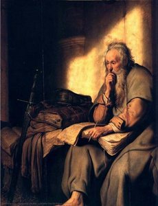 L A Potre Paul En Prison, Stuttgart — Rembrandt Van Rijn
