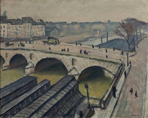 Le Pont Marie vu du quai Bourbon