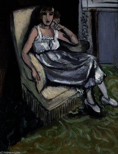 Woman Seated In An Armchair — Henri Matisse