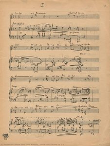 Erhebt Euch, Freunde, Op. 2/4 — Hanns Eisler (text: Klabund), Expressionism