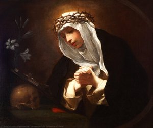 St Catherine Of Siena — Baldassarre Franceschini