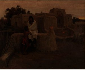 The Lesson — Eanger Irving Couse
