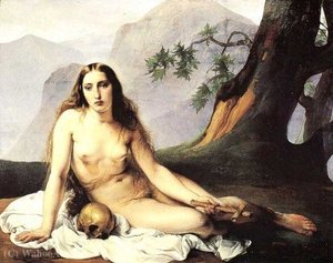 The Penitent Magdalene — Paul-jacques-aimé Baudry