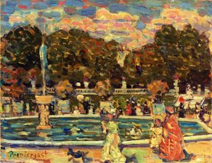 Luxembourg Gardens — Maurice Brazil Prendergast
