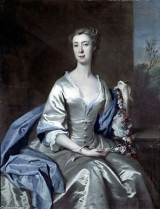 Portrait Of A Lady — Joseph Highmore, Rococo