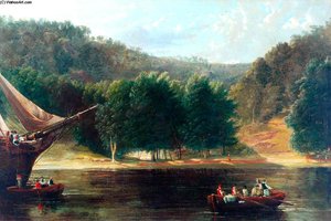 Coast Scene — Frederick Richard Lee