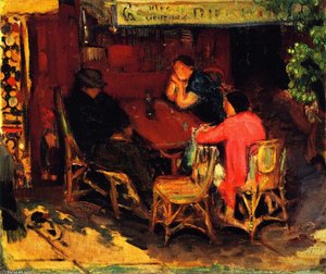 Paris Café — Joseph Kleitsch