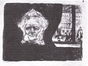 Ibsen At The Grand Café — Edvard Munch