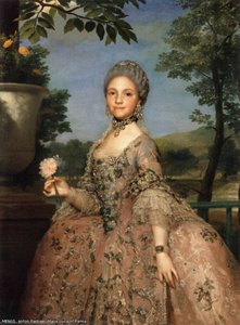 Maria Luisa Of Parma — Anton Raphael Mengs, Rococo Classical Fusion
