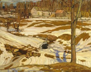 Early Spring, Emileville, Quebec — Alexander Young Jackson