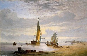 Yarmouth Beach, Norfolk - — Alfred Stannard