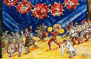 Night Sun — Mikhail Fiodorovich Larionov