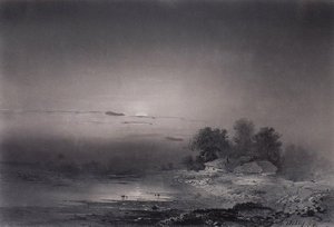 Moonlit Night — Aleksey Savrasov