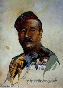 Subadar-major Gurung Gurkha — Alfred Crowdy Lovett