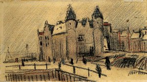 View Of Het Steen — Vincent Willem Van Gogh