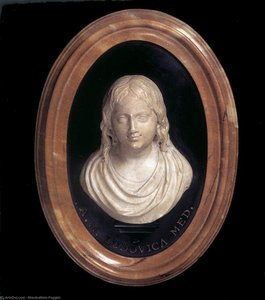 Portrait Of Anna Maria Luisa De' Medici As A Child — Giambattista Foggini