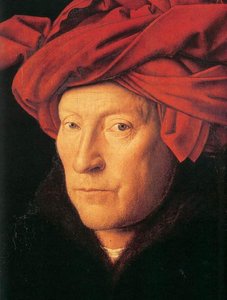 Man In A Turban (detail) — Jan Van Eyck