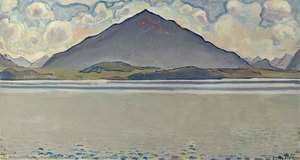 Thunersee With Niesen — Ferdinand Hodler