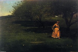 Croquet Player — Winslow Homer, American Realism