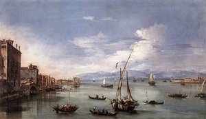 The Lagoon From The Fondamenta Nuove — Francesco Lazzaro Guardi