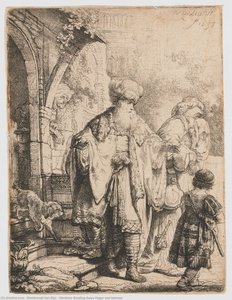 Abraham Sending Away Hagar And Ishmael — Rembrandt Van Rijn, Dutch Golden Age