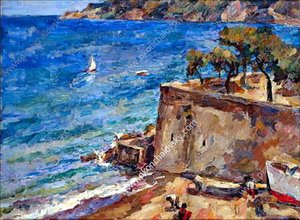 Seashore. Italy. — Pyotr Konchalovsky