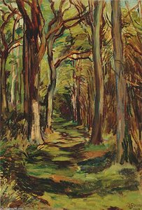 The Glade, Firle Park, East Sussex — Duncan Grant, Post-impressionism