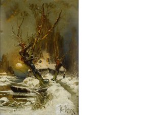 The Winter Sun — Julius Sergius Von Klever