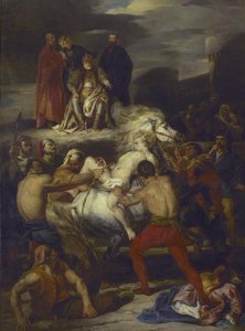 Le Supplice De Mazeppa — Louis Boulanger