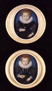 Two Little Girls — Isaac Oliver