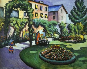 Untitled (9688) — August Macke