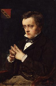 Portrait Of Wilkie Collins — Sir John Everett Millais