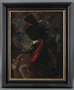 Cavalier au cheval cabré (Titre récent) Conventionnel à cheval (Titre ancien)