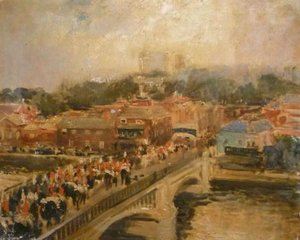 Eton Bridge, Windsor And The Horse Guards — Jacques-émile Blanche