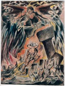 Job´s Sons And Daughters Destroyed — William Blake
