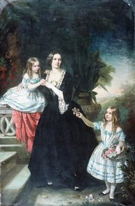 The Wife and Children of David Jones of Pantglas