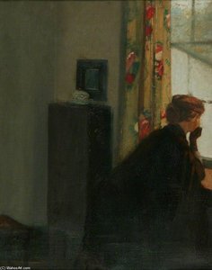 At The Window — Sir William Rothenstein